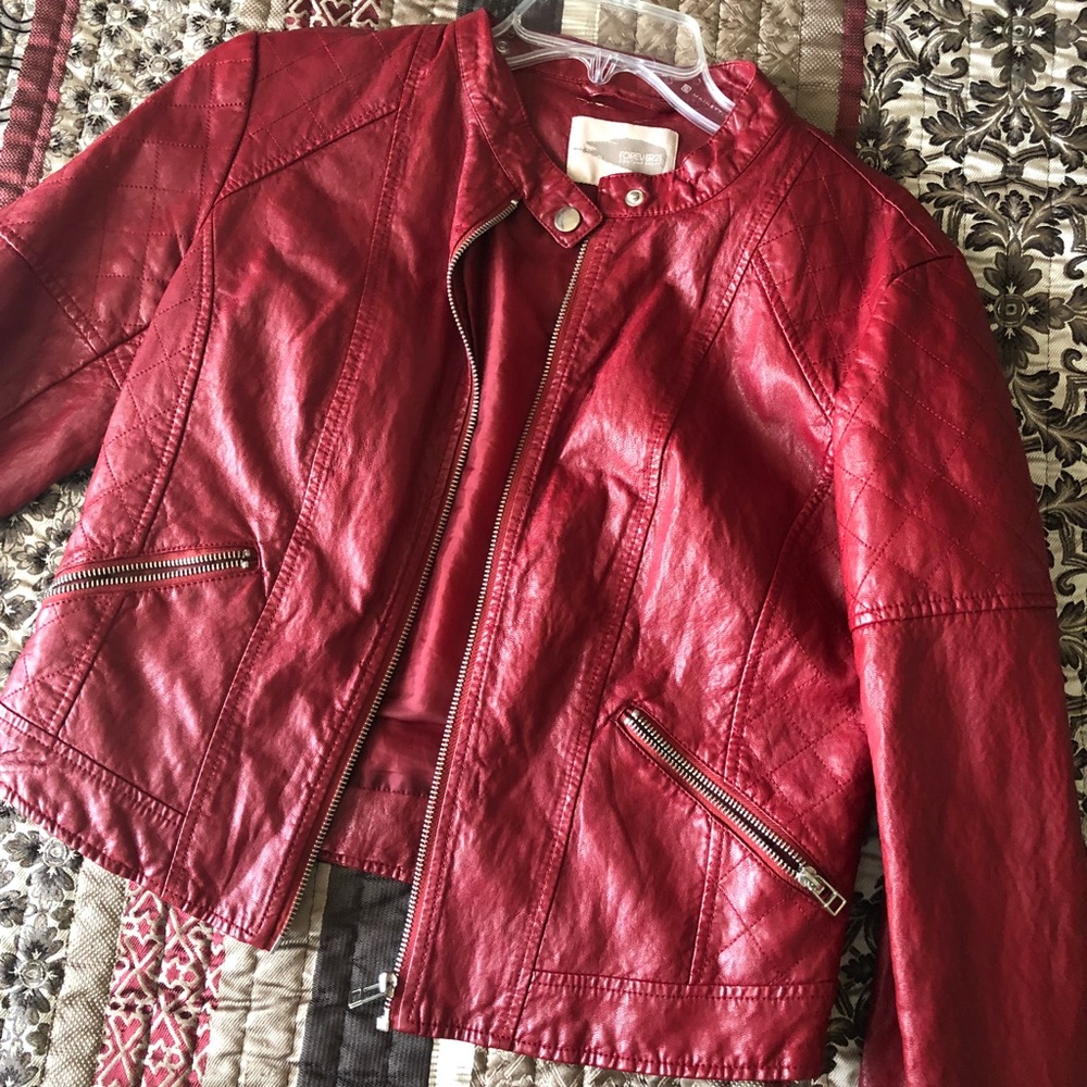 Red Leather Jacket